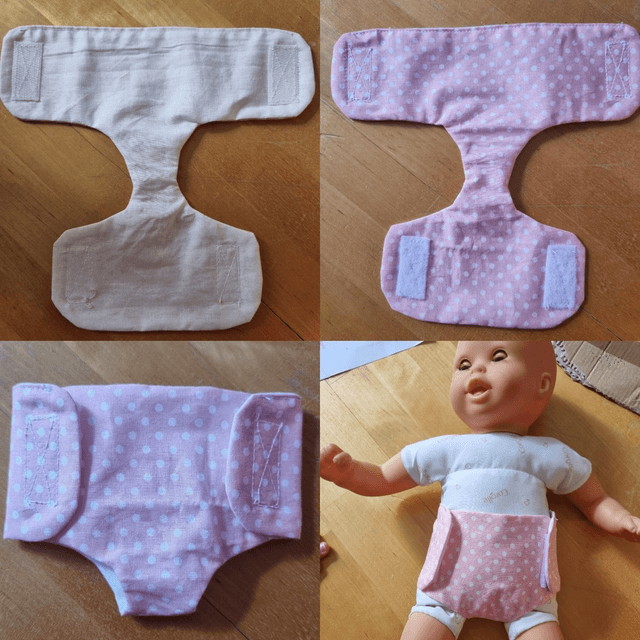 Couche de poupée