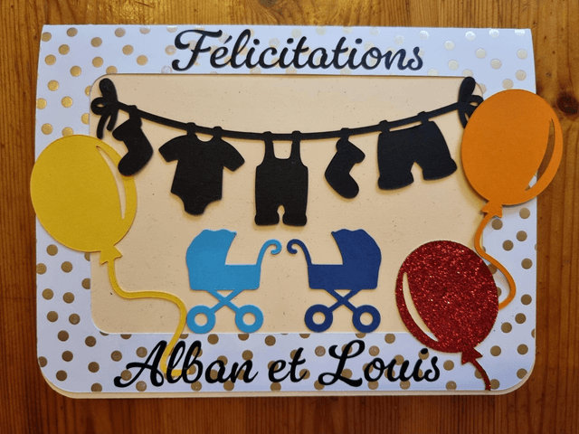 Carte de félicitations 