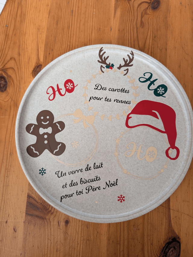 Assiette de Noël