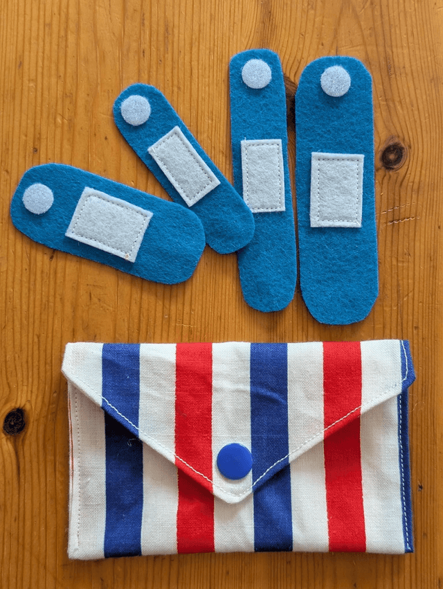 Lot de pansements pour poupée/doudou